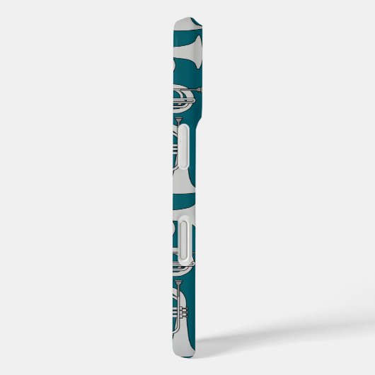 Marching Baritone Crosshatch Case-Mate iPhone Hülle (Rückseite / Rechts)