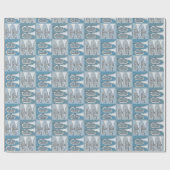 Marching Baritone Crosshatch Geschenkpapier (Flach)