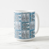 Marching Baritone Crosshatch Kaffeetasse (VorderseiteRechts)