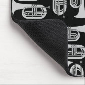 Marching Baritone Crosshatch Mousepad (Ecke)