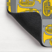 Marching Baritone Crosshatch Mousepad (Ecke)