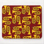 Marching Baritone Crosshatch Mousepad (Vorne)