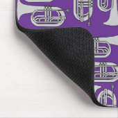 Marching Baritone Crosshatch Mousepad (Ecke)