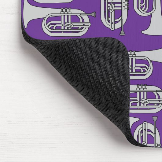 Marching Baritone Crosshatch Mousepad (Ecke)