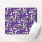 Marching Baritone Crosshatch Mousepad (Mit Mouse)