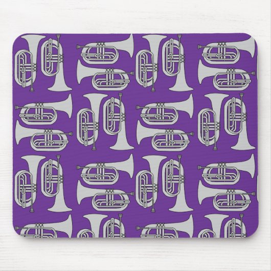 Marching Baritone Crosshatch Mousepad (Vorne)