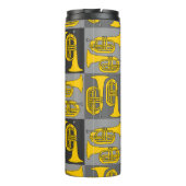 Marching Baritone Crosshatch Thermosbecher (Rückseite)