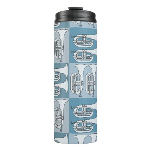 Marching Baritone Crosshatch Thermosbecher (Vorderseite)