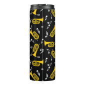 *Marching Baritone Musiknoten Thermosbecher (Rückseite)