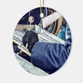 Marching Bells Keramik Ornament (Links)
