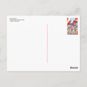 Marching Boys Postcard Postkarte (Rückseite)