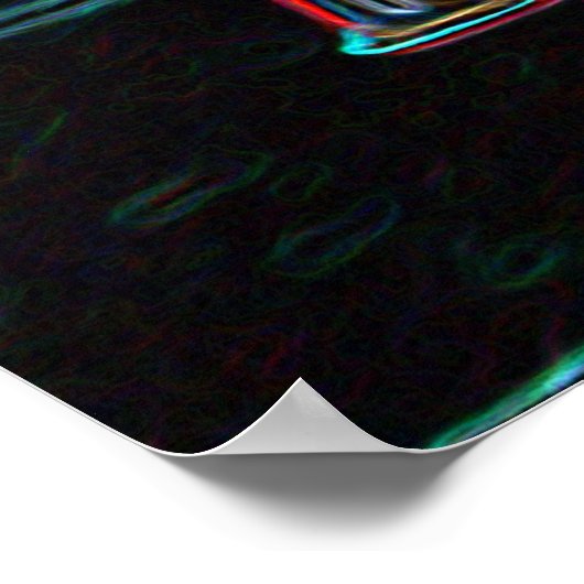 Marching Clarinetist Poster (Ecke)