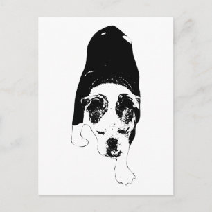 Marching Dog Ink liefert Holiday-Stimmung Postkarte