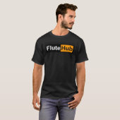 Marching Flute Trill Piccolo Wind Ensemble Symphon T-Shirt (Vorne ganz)