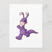 Marching lila Blumaroo Postkarte (Vorderseite)