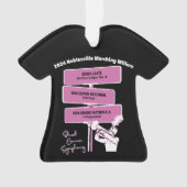 Marching Miller Errungenschaften 2024 Ornament (Vorderseite)