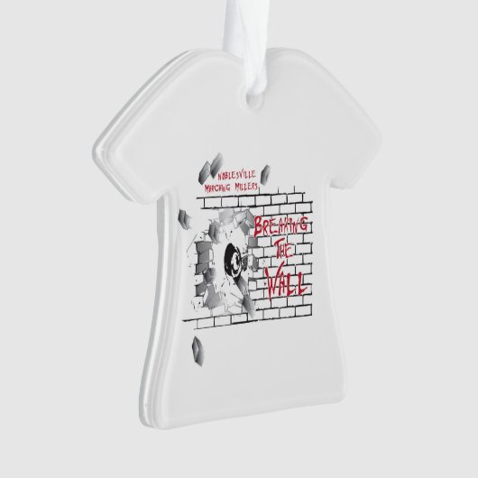 Marching Millers 2019 - Die Mauer brechen Ornament (Vorderseite)