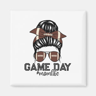 Marching Nd Footll Game Day Unordentliche Footll L Magnet