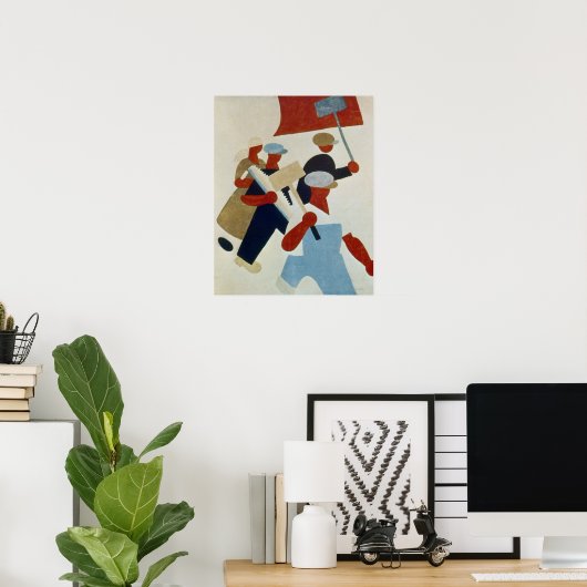 Marching Protestors Poster (Heimbüro)