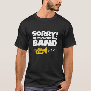 Marching School Band Partman Funny Trumpet Mama Va T-Shirt