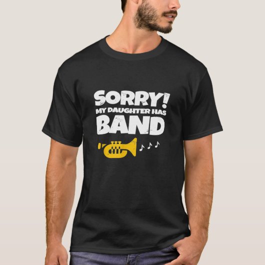 Marching School Band Partman Funny Trumpet Mama Va T-Shirt (Vorderseite)