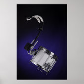Marching Snare Drum oder Drummer Poster (Vorne)