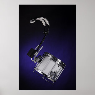 Marching Snare Drum oder Drummer Poster