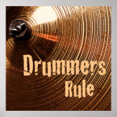 Marching Snare Drum oder Drummer Poster (Vorne)