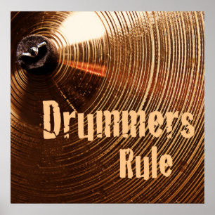 Marching Snare Drum oder Drummer Poster