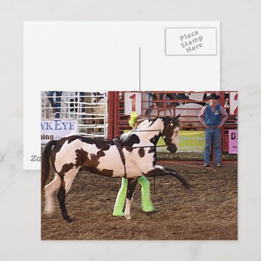 Marching to Beat Postkarte (Vorne/Hinten)