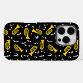 Marching von Baritone Musiknotens Bass Clefs Case-Mate iPhone Hülle (Rückseite (Horizontal))