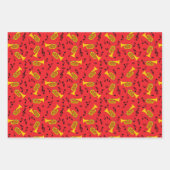 Marching von Baritone Musiknotens Treble Clefs Geschenkpapier Set (Vorderseite 3)