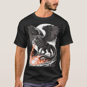 Marchosias' aufsteigende Flamme, Fang und Flug T-Shirt