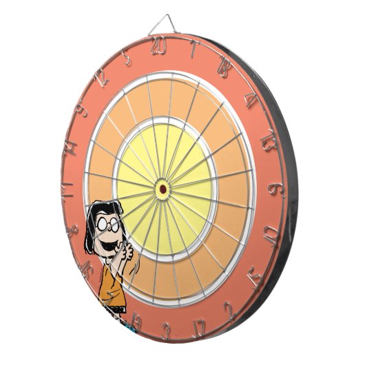 Marcie Clapping Dartscheibe (Vorderseite rechts)