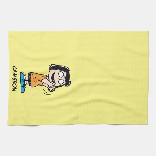 Marcie Clapping Geschirrtuch (Horizontal)