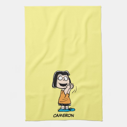 Marcie Clapping Geschirrtuch (Vertikal)