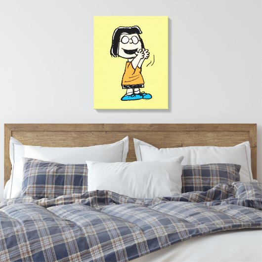 Marcie Clapping Leinwanddruck (Insitu (Schlafzimmer))