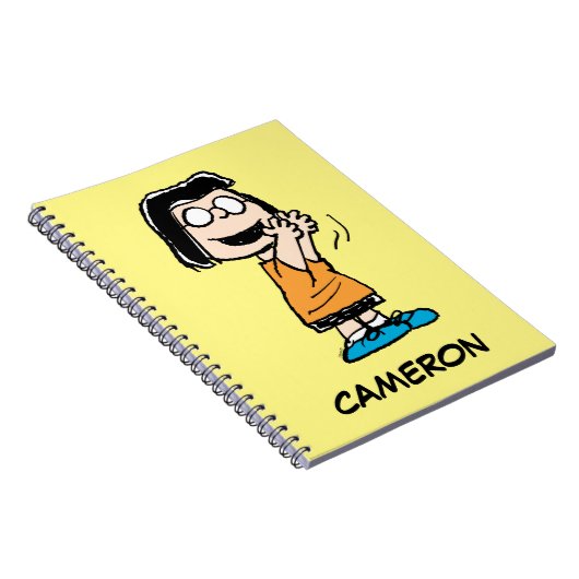 Marcie Clapping Notizblock (Rechte Seite)