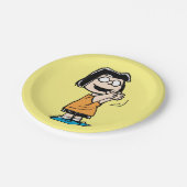 Marcie Clapping Pappteller (Schrägansicht)