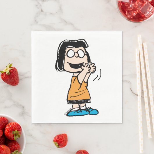 Marcie Clapping Serviette (Beispiel)