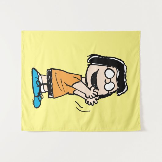 Marcie Clapping Wandteppich (Vorderseite (Horizontal))