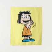 Marcie Clapping Wandteppich (Vorderseite)