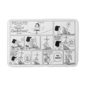 Marcie & Peppermint Patty im Klassenzimmer Badematte (Vorderseite)