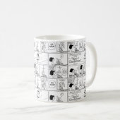 Marcie & Peppermint Patty im Klassenzimmer Kaffeetasse (VorderseiteRechts)