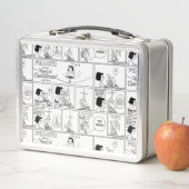 Marcie & Peppermint Patty im Klassenzimmer Metall Brotdose (Beispiel)