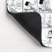 Marcie & Peppermint Patty im Klassenzimmer Mousepad (Ecke)
