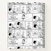 Marcie & Peppermint Patty im Klassenzimmer Notizblock (Rückseite)