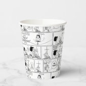 Marcie & Peppermint Patty im Klassenzimmer Pappbecher (Links)