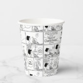 Marcie & Peppermint Patty im Klassenzimmer Pappbecher (Vorderseite)