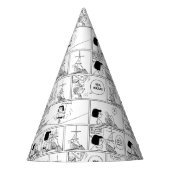 Marcie & Peppermint Patty im Klassenzimmer Partyhütchen (Vorderseite)